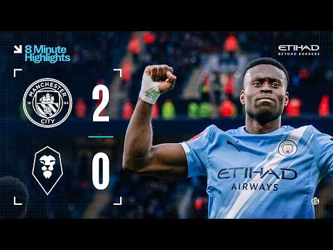 Extended Highlights | Man City 2-0 Salford City | Marc Guéhi scores first City in FA Cup victory!