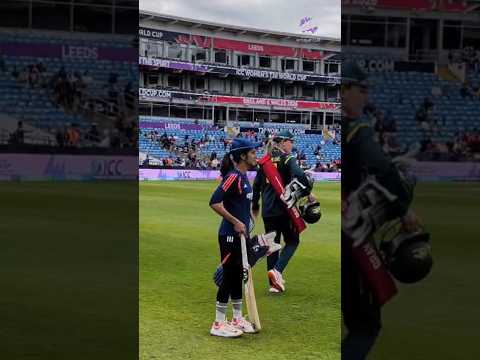 Quick catch-ups between a #T20WorldCup double-header in Headingley 🤗