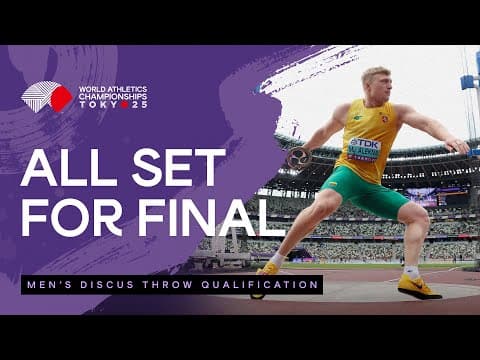 Mykolas and Martynas Alekna qualify for discus final | World Athletics Championships Tokyo 25