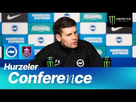 Fabian Hurzeler's Burnley Press Conference | Minteh Update & Opposition Preparations