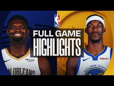 PELICANS at WARRIORS | FULL GAME HIGHLIGHTS | November 29, 2025