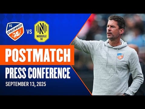 Postmatch Press Conference | Head Coach Pat Noonan | 9/13/25