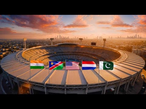 Men's T20 World Cup 2026 | Group reveal
