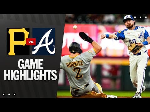 Pirates vs. Braves Game Highlights (9/27/25) | MLB Highlights