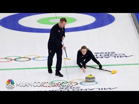 Sweden curling takes first win of 2026 Games over South Korea | Winter Olympics 2026 | NBC Sports