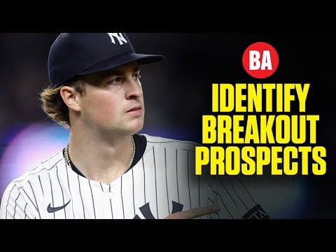 Finding Breakout MLB Prospects Like Cam Schlittler