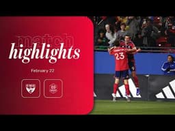 FC Dallas vs Toronto FC Highlights | Feb. 21, 2026
