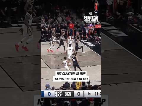 Clax messed around got his second career triple-double! 🔥 #nba #highlights #brooklynnets