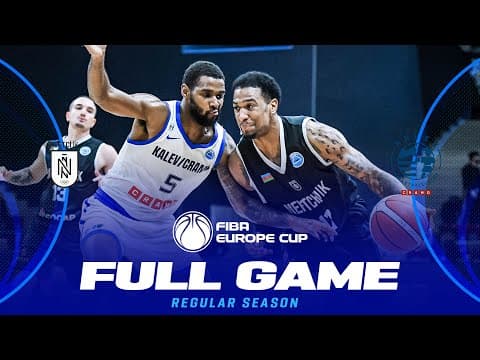 LIVE - Neftchi IK v BC Kalev/Cramo | FIBA Europe Cup 2025-26 | Regular Season