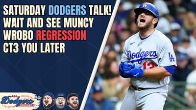 Muncy Worry? Wrobleski's Regression, Chris Taylor Retires, and More! | Saturday Dodgers Talk