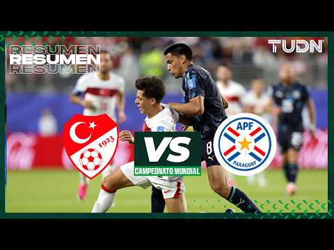LO MEJOR: Turquía vs Paraguay medio tiempo