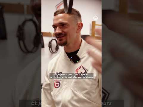 La première interview de Gaëtan Perrin tout juste arrivé au LOSC 🎙️🆕