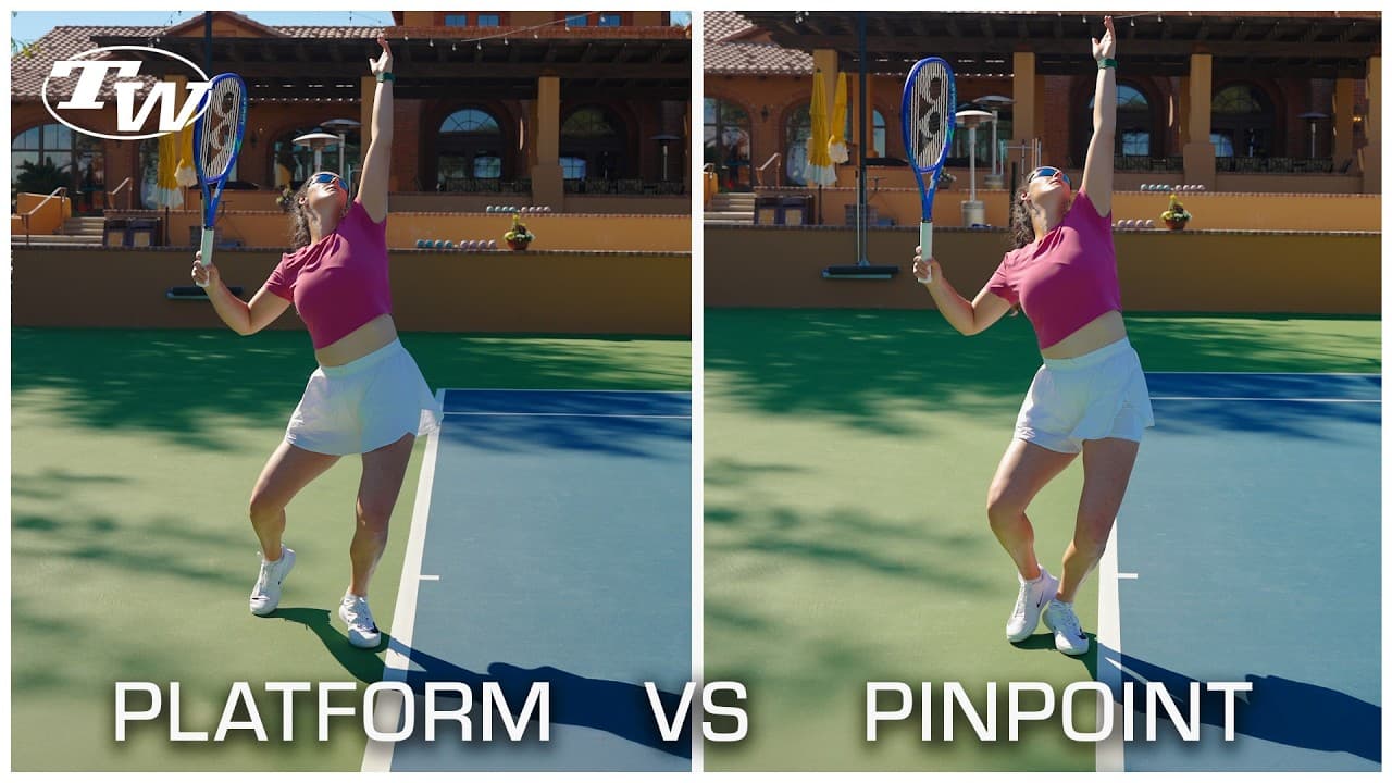 Platform vs Pinpoint Serve: Which Tennis Serve Style Is Right for You? | Jamie Loeb Explains