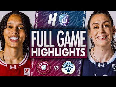 Vinyl vs Mist - FULL GAME Highlights | January 25, Unrivaled 2026