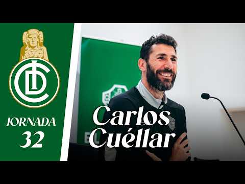 RUEDA DE PRENSA | Carlos Cuéllar habla sobre el Elche Ilicitano - CF Rayo Majadahonda | Jornada 32