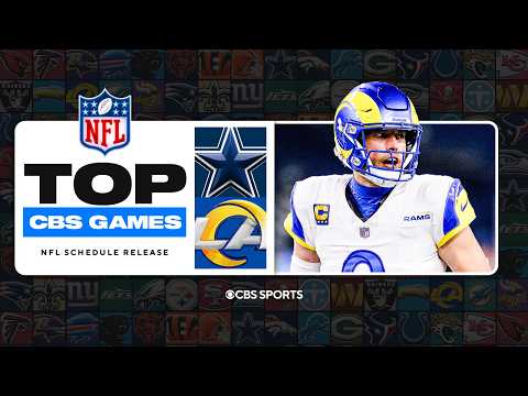 2026 NFL Schedule Release: Jim Nantz breaks down the TOP GAMES to watch on CBS