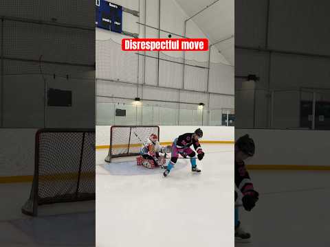 Most disrespectful move of all time? #hockey #pavelbarber #trickshot