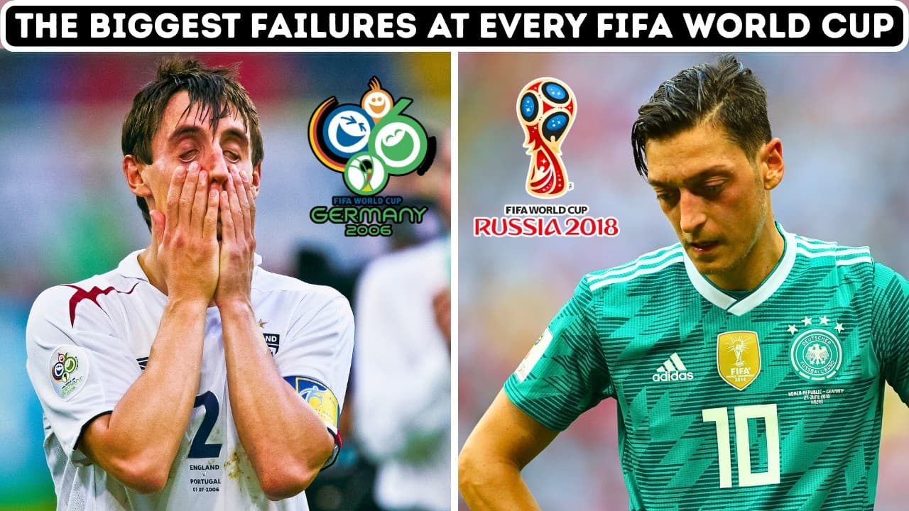 The Biggest Failures At EVERY World Cup