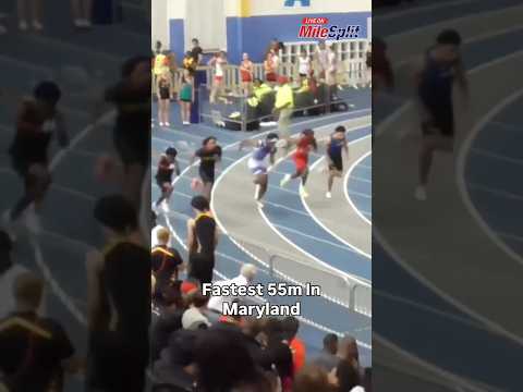 Kenwood’s Myles Venable drops a 6.34 55m to win the MPSSAA 4A Title and move into the US Top 25