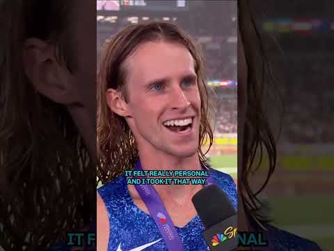 Cole Hocker is 5k KING👑🏃🏼‍♂️🥇