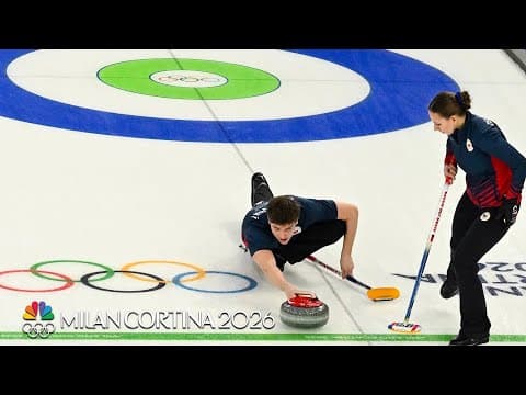 Czechia eases past Estonia in final curling contest | Winter Olympics 2026 | NBC Sports