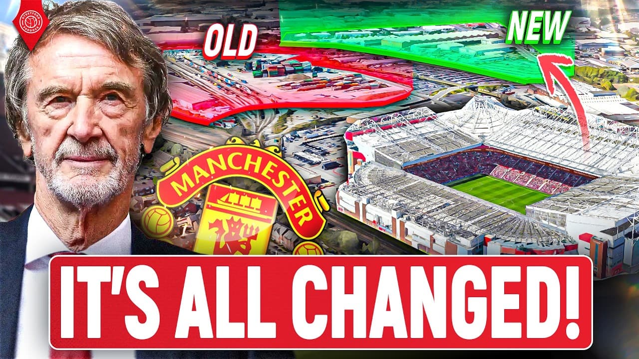 Manchester United New Stadium Plans REVEALED!