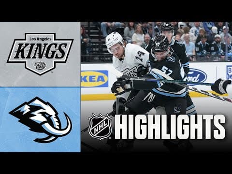 NHL Preseason Highlights | Kings vs. Mammoth | September 30, 2025
