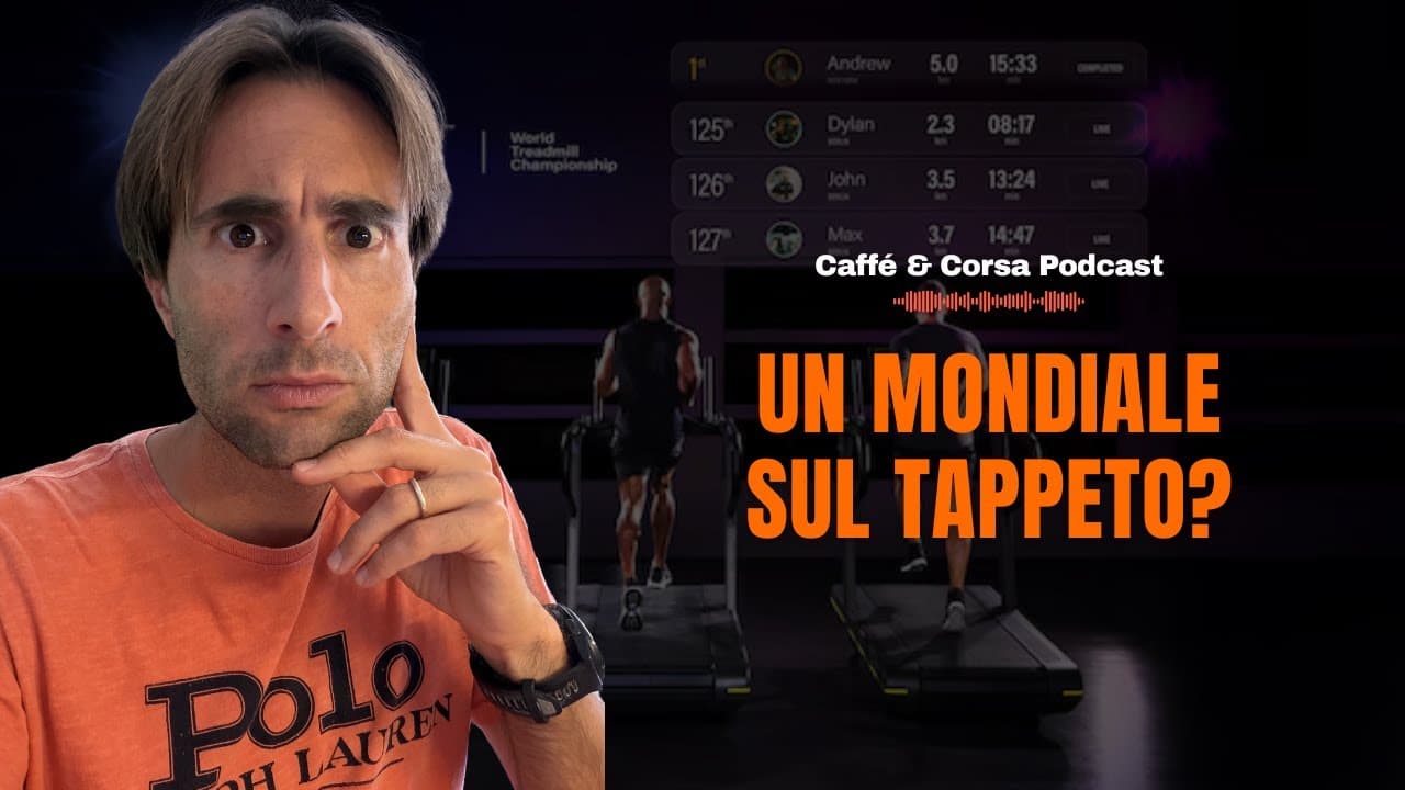 Nasce il Mondiale sul tapis roulant: follia o futuro?