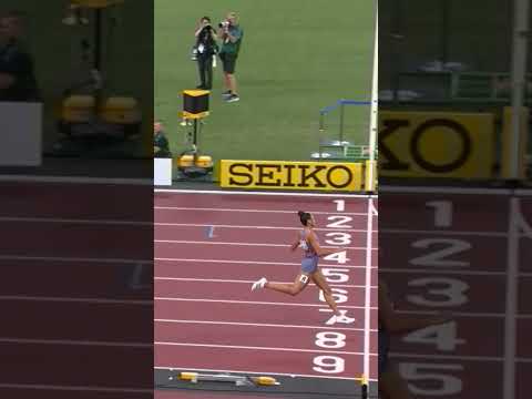 McLaughlin-Levrone makes the American record look EASY 😳 #worldathleticschamps #usa #sports