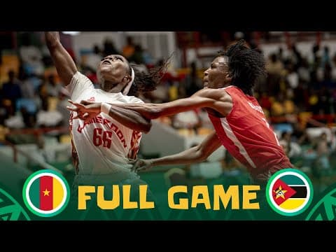 Class. 5-6 game | Cameroon v Mozambique | Full Basketball Game | FIBA Women's AfroBasket 2025