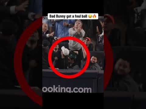 Bad Bunny came up with it 😂 (via @MLB/TT)