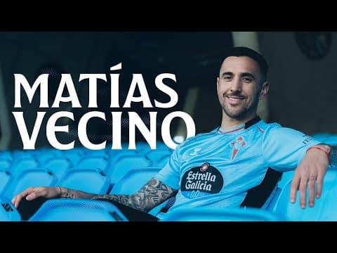 ¡Matías VECINO ya es CELESTE! 🇺🇾🩵 Primera entrevista | Celta