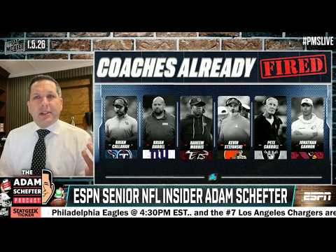Adam Schefter breaks down latest NFL HC firings + talks John Harbaugh’s future | The Pat McAfee Show