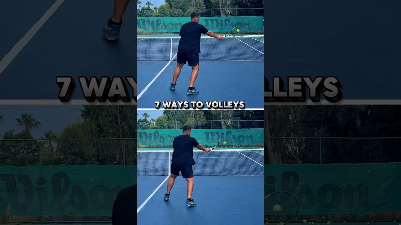 7 Ways To Volley & How To Hit Them 🎾