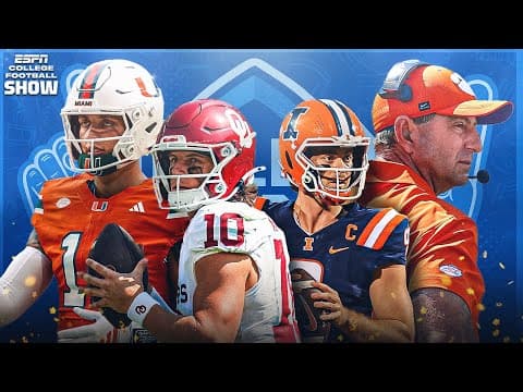 🚨REACTIONS: Auburn vs Oklahoma + Illinois vs Indiana + Week 4 Highlights! | The CFB Show 🏈