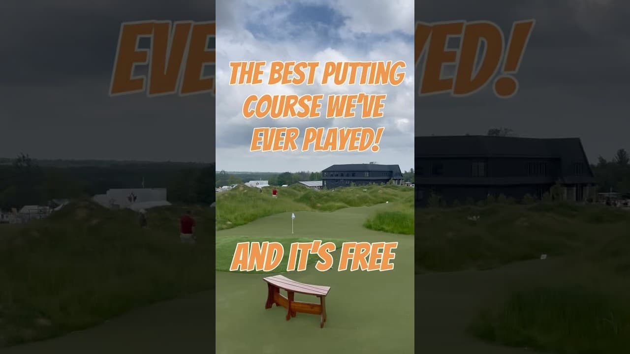 The best putting course we’ve ever played… and it’s FREE! 💥⛳️💥