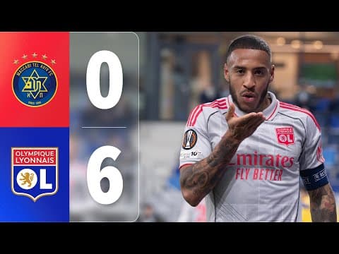 Maccabi Tel Aviv - OL : soirée parfaite en Europe (0-6)