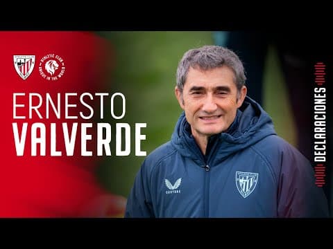 🎙️Ernesto Valverde | pre Athletic Club-RCD Espanyol I LaLiga 2025-26 J17