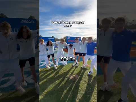 BROOKS BATTLE OF THE REGIONS 😈 #brooksxc #trackandfield