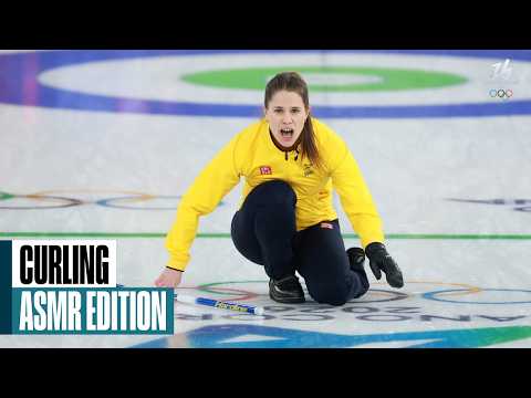 Relive the best sounds from curling at the 2026 Olympics 🎶🎧🥌