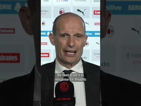 Coach Allegri after #MilanUdinese | #Shorts