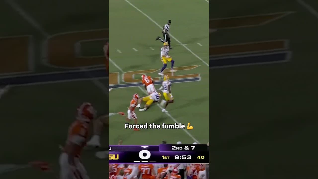 Shut down defense 😤 #clemson #accfootball #collegefootball