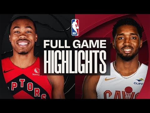 RAPTORS at CAVALIERS | FULL GAME HIGHLIGHTS | November 13, 2025