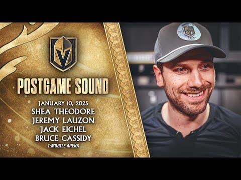 🎥 POSTGAME SOUND: Theodore, Lauzon, Eichel & Cassidy