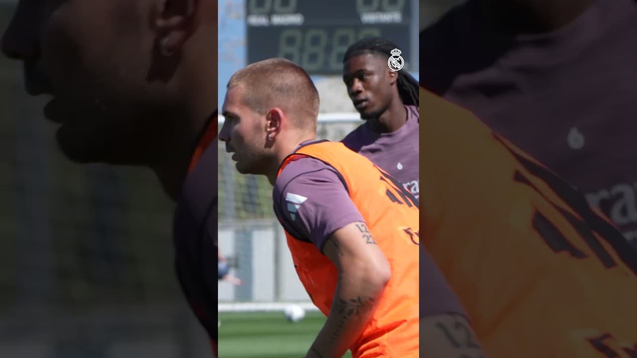 💪 Getting ready for #ElClásico! #RealMadrid