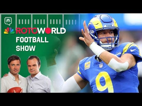Week 12 Preview: Bucs-Rams + Can Henderson, Wilson roll on? | Rotoworld Football Show (FULL SHOW)