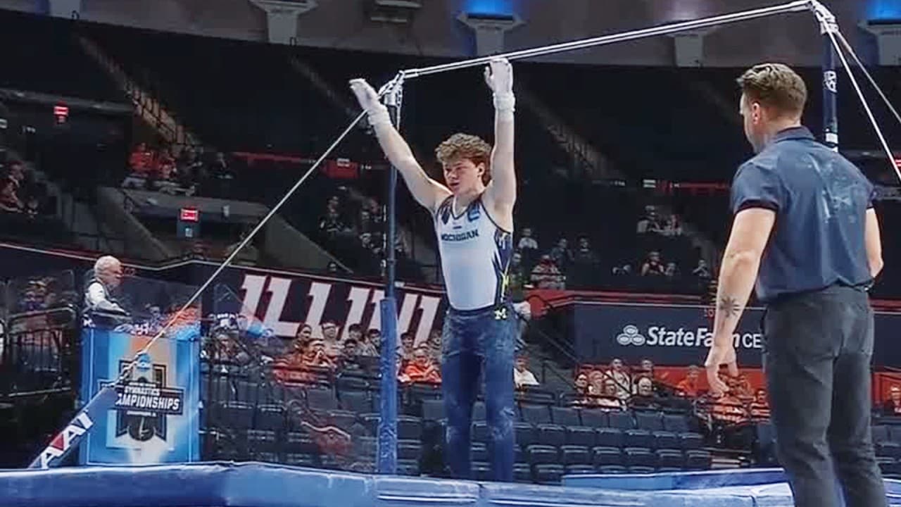 Carson Eshleman - High Bar at 2026 men's gymnastics semifinals