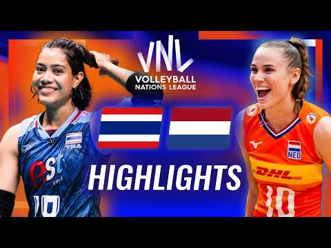 Thailand 🇹🇭 vs. Netherlands 🇳🇱 - Highlights | Week 2 | Women's VNL 2026