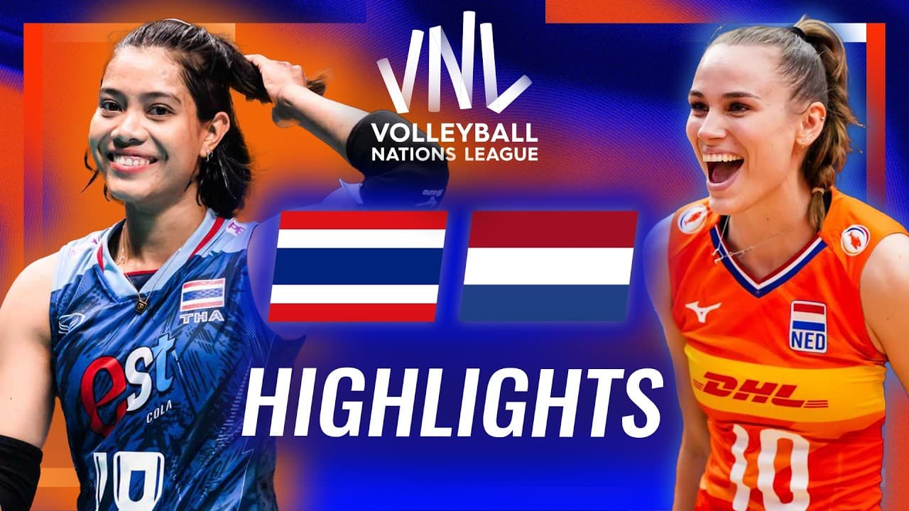 Thailand 🇹🇭 vs. Netherlands 🇳🇱 - Highlights | Week 2 | Women's VNL 2026