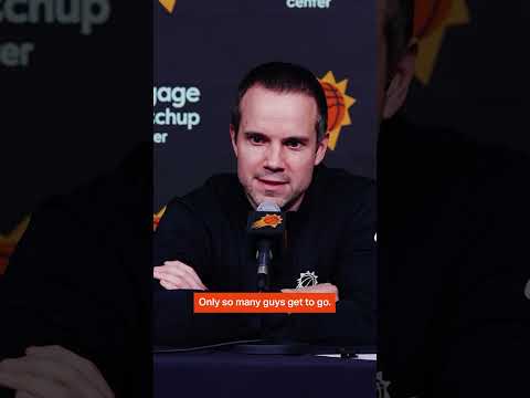 "He's the straw that stirs it all." Jordan Ott on Devin Booker earning his All-Star moment #shorts